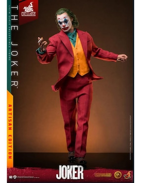 Figura de colección articulada Joker deluxe Hot Toys con luz