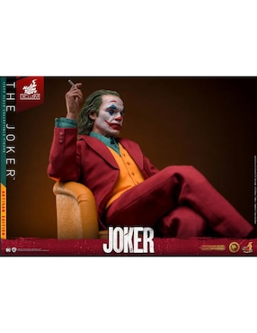 Figura de colección articulada Joker deluxe Hot Toys con luz