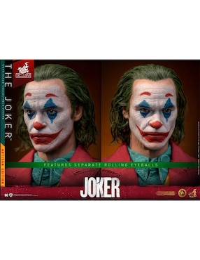 Figura de colección articulada Joker deluxe Hot Toys con luz