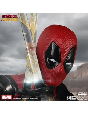Figura de colección articulada Deadpool & Wolverine Deadpool action Mezco