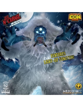 Set figuras acción articulada Doc Nocturnal and the Case of the Shrieking Yeti limitada Mezco