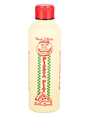 Botella de agua Fortnite de acero inoxidable con tapa rosca 500 ml