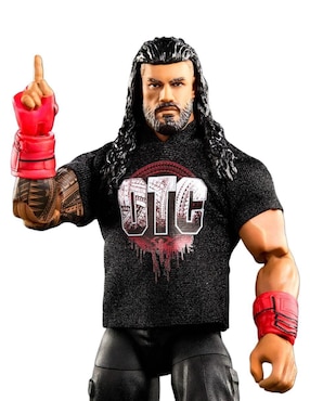 Figura de colección articulada WWE Roman Reigns action Mattel