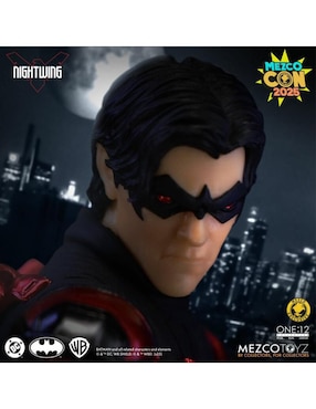 Figura de colección articulada DC Comics Nightwing especial Mezco