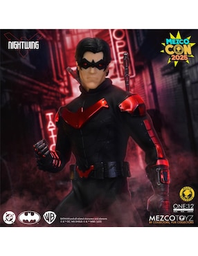 Figura de colección articulada DC Comics Nightwing especial Mezco