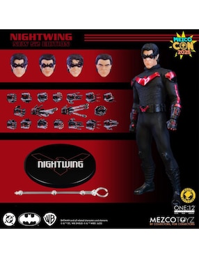 Figura de colección articulada DC Comics Nightwing especial Mezco