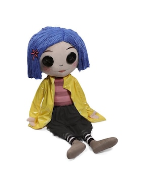 Peluche de Coraline Kidrobot Coraline With Button Eyes de 150 cm