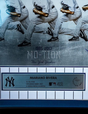Póster autografiado por Mariano Rivera Collection Inc Yankees de Nueva York