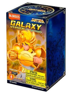 Figura de colección articulada Saint Seiya Hyoga de Cisne Blokees