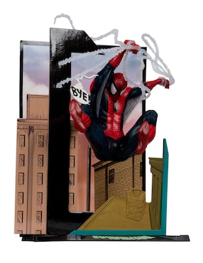 Figura de colección Marvel Spider-Man Mcfarlane