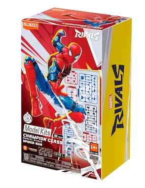 Figura de colección articulada Marvel Spider-Man Blokees