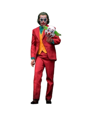 Figura de colección articulada The Joker Deluxe Hot Toys con movimiento