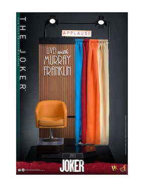 Figura de colección articulada The Joker Deluxe Hot Toys con movimiento