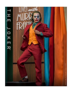 Figura de colección articulada The Joker Deluxe Hot Toys con movimiento