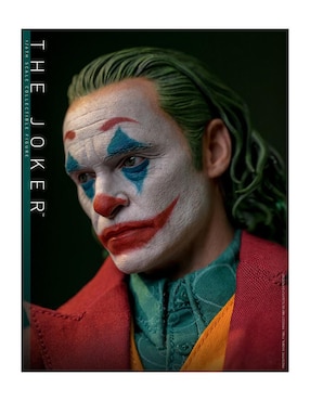 Figura de colección articulada The Joker Deluxe Hot Toys con movimiento