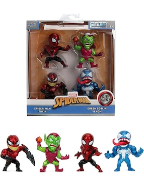 Set figuras acción Marvel Spider-Man Jada Toys