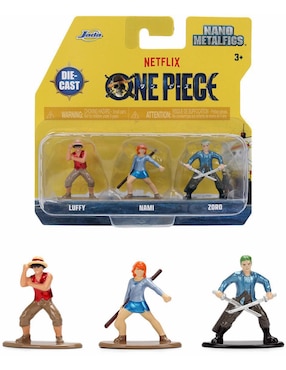 Set figuras acción One Piece Jada Toys