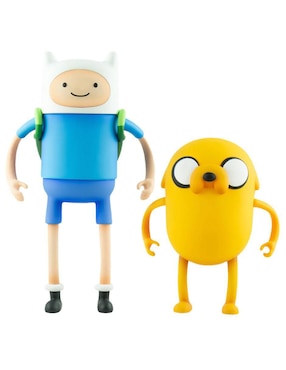 Set figuras acción articuladas Adventure Time Finn Jake collectors Mondo