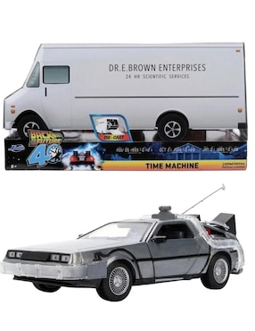 Vehículo Jada 1:24 Back To The Future Delorean Time Machine