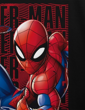 Playera Mascara De Latex Spider-Man cuello redondo para hombre