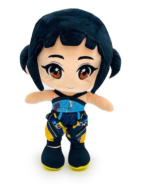Peluche de Huntrix humano Kidrobot Zoey KPOP Demon Hunters de 38 cm
