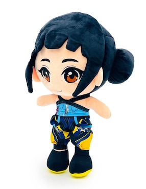 Peluche de Huntrix humano Kidrobot Zoey KPOP Demon Hunters de 38 cm