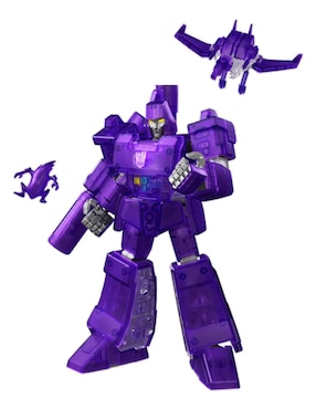 Figura de colección articulada Transformers Megatron edición action Blokees