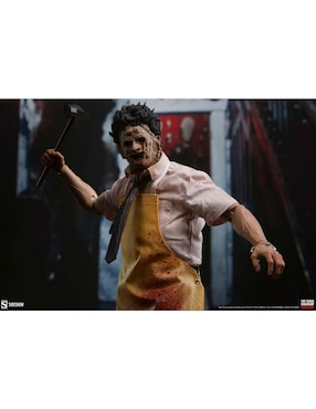 Figura de colección articulada Leatherface whit Pretty Woman Mask limitada Sideshow