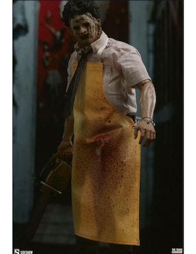 Figura de colección articulada Leatherface whit Pretty Woman Mask limitada Sideshow