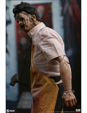 Figura de colección articulada Leatherface whit Pretty Woman Mask limitada Sideshow