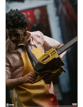 Figura de colección articulada Leatherface whit Pretty Woman Mask limitada Sideshow