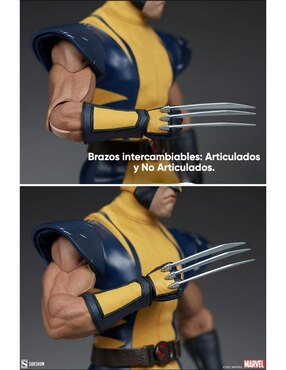 Figura de colección articulada Marvel Comics Wolverine limitada Sideshow
