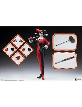 Figura de colección articulada Dc Comics Harley Quinn exclusiva Sideshow