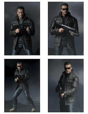 Figura de colección articulada Terminator T-800 collectors Threezero
