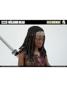 Figura de colección articulada The Walking Dead Michonne collectors Threezero