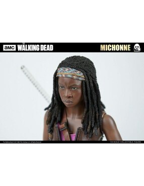 Figura de colección articulada The Walking Dead Michonne collectors Threezero