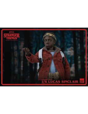 Figura de colección articulada Stranger Things Lucas Sinclair collectors Threezero