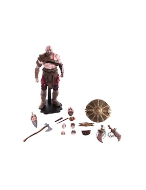 Figura de colección artículada God Of War Kratos Deluxe Mondo