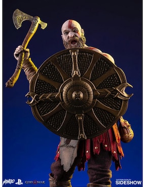 Figura de colección artículada God Of War Kratos Deluxe Mondo