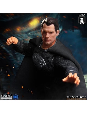 Set Figuras Acción artículada Zack Snyder's Justice League Superman Deluxe Mezco Con Luz