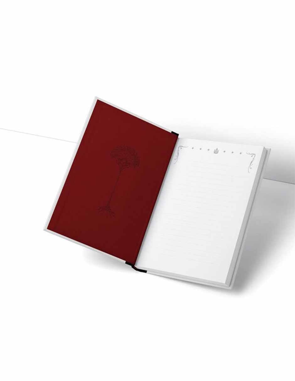 Cuaderno El señor de los anillos hoja rayada