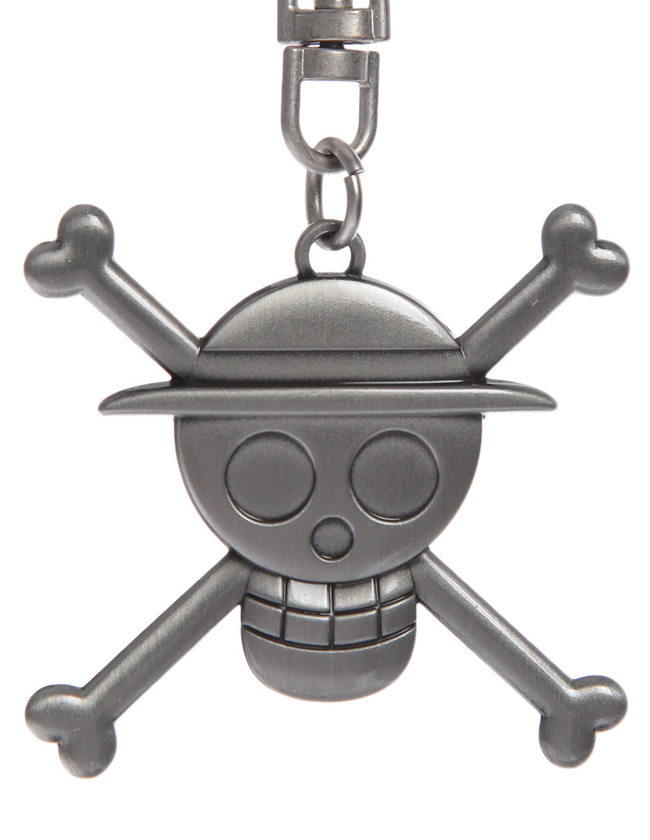 Llavero One Piece de acero inoxidable