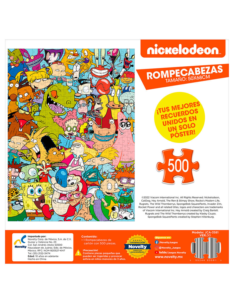 Rompecabezas Caricaturas 500 piezas 3