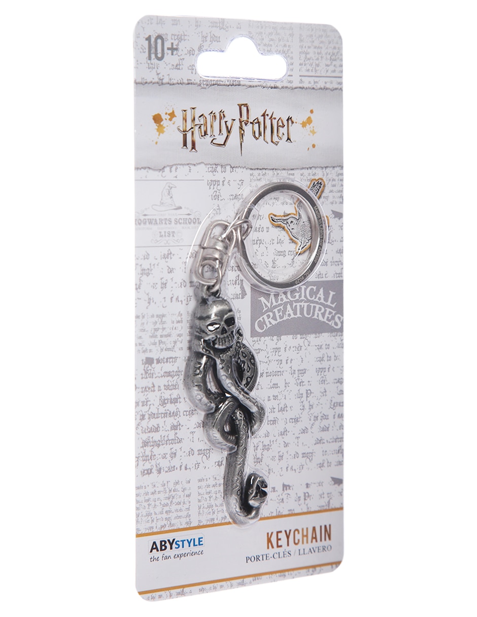 Llavero Harry Potter de acero inoxidable