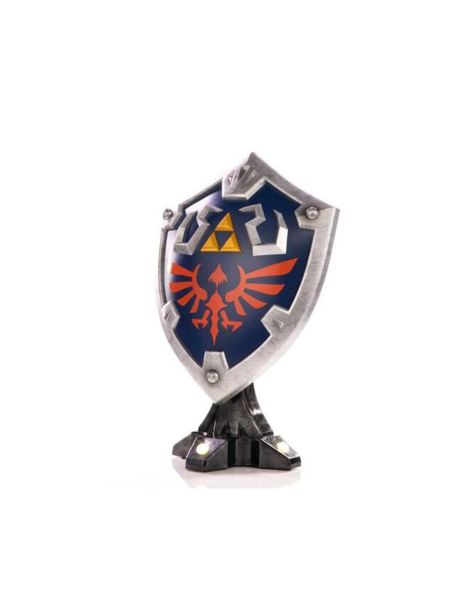 Figura de colección articulada The Legend of Zelda Breath of the Wild Hylian Shield Deluxe collectors con luz Figura de colección articulada The Legend of Zelda Breath of the Wild Hylian Shield Deluxe collectors con luz