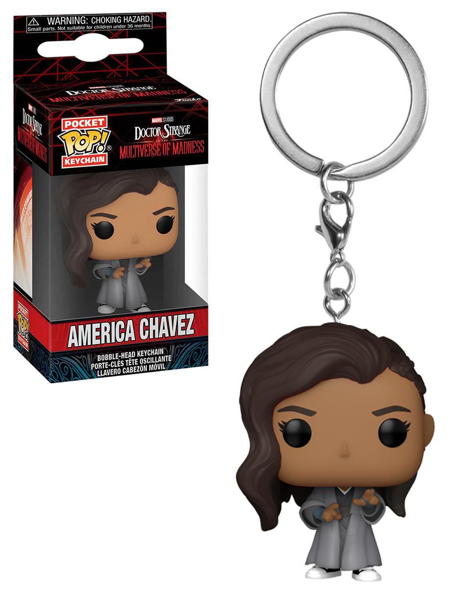 Llavero de Colección América Chávez Pop! Doctor Strange en el Multiverso de la Locura 2