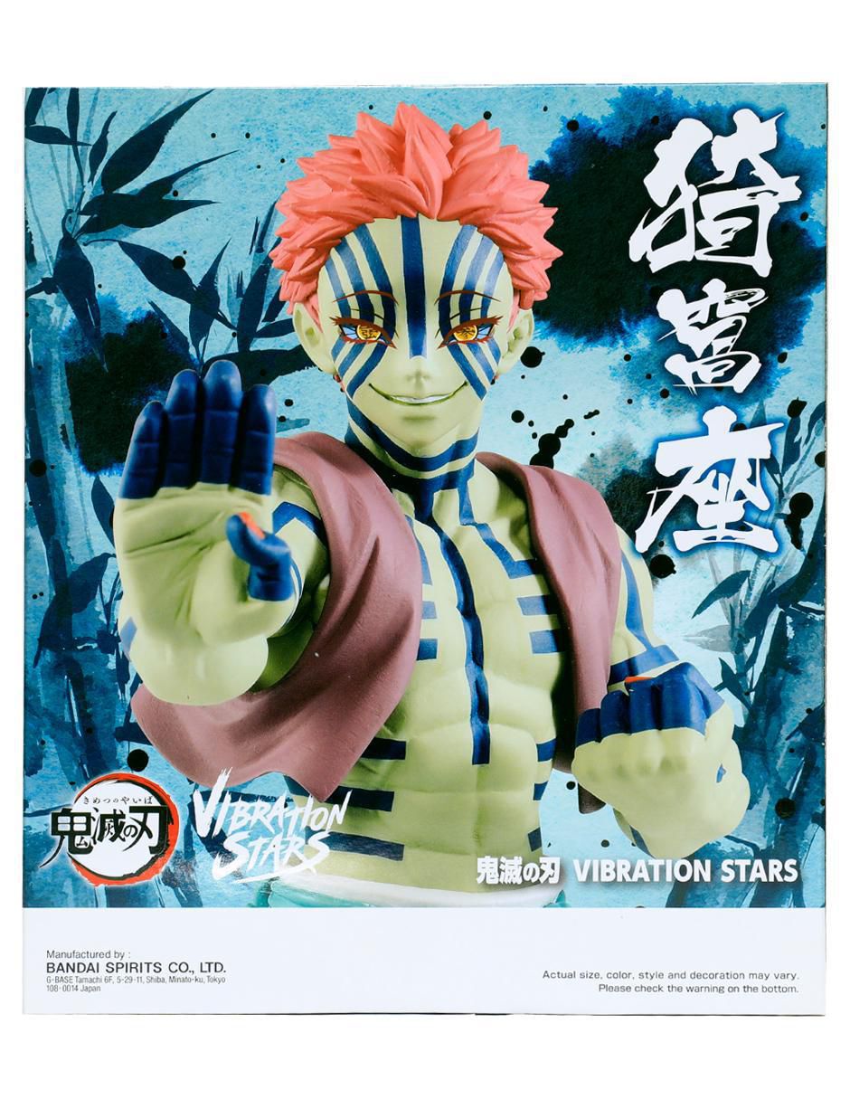 Figura de colección articulada Demon Slayer Akaza collectors 3