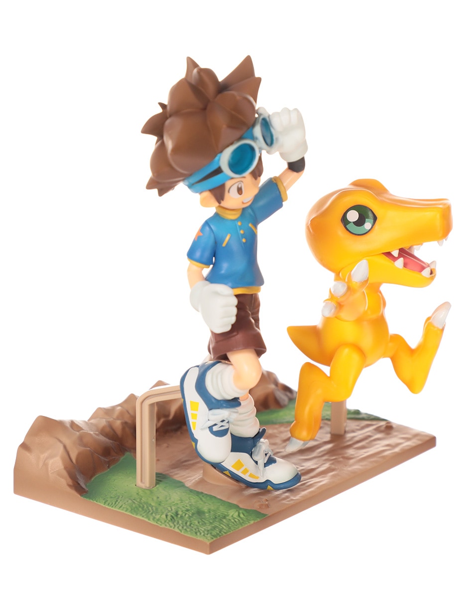 Figura de colección articulada Digimon Taichi & Agumon collectors 2
