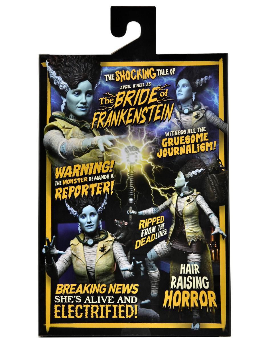 Figura de colección Ultimate April as The Bride Universal Monsters TMNT ultimate 4