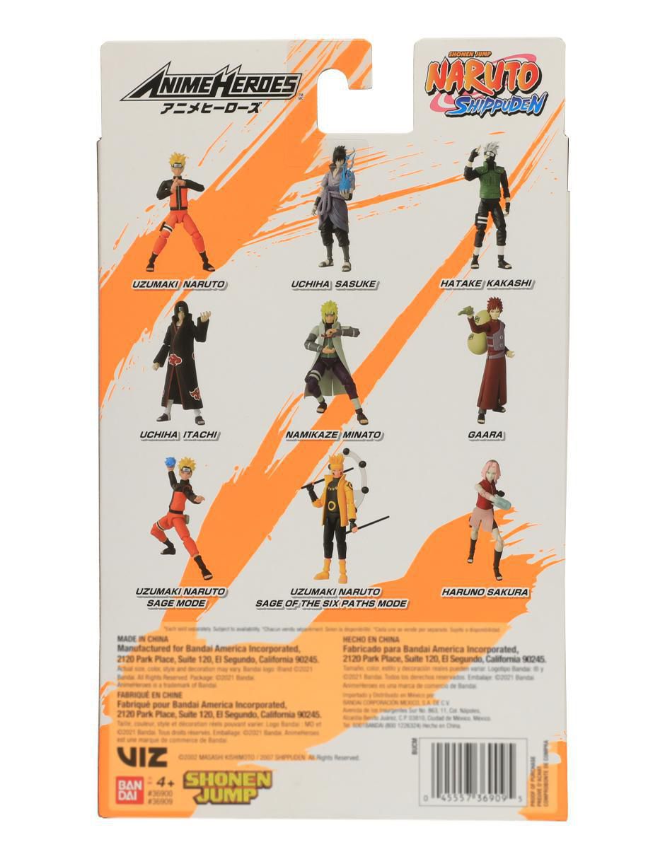 Figura de colección Naruto Shippuden collectors con movimiento 5